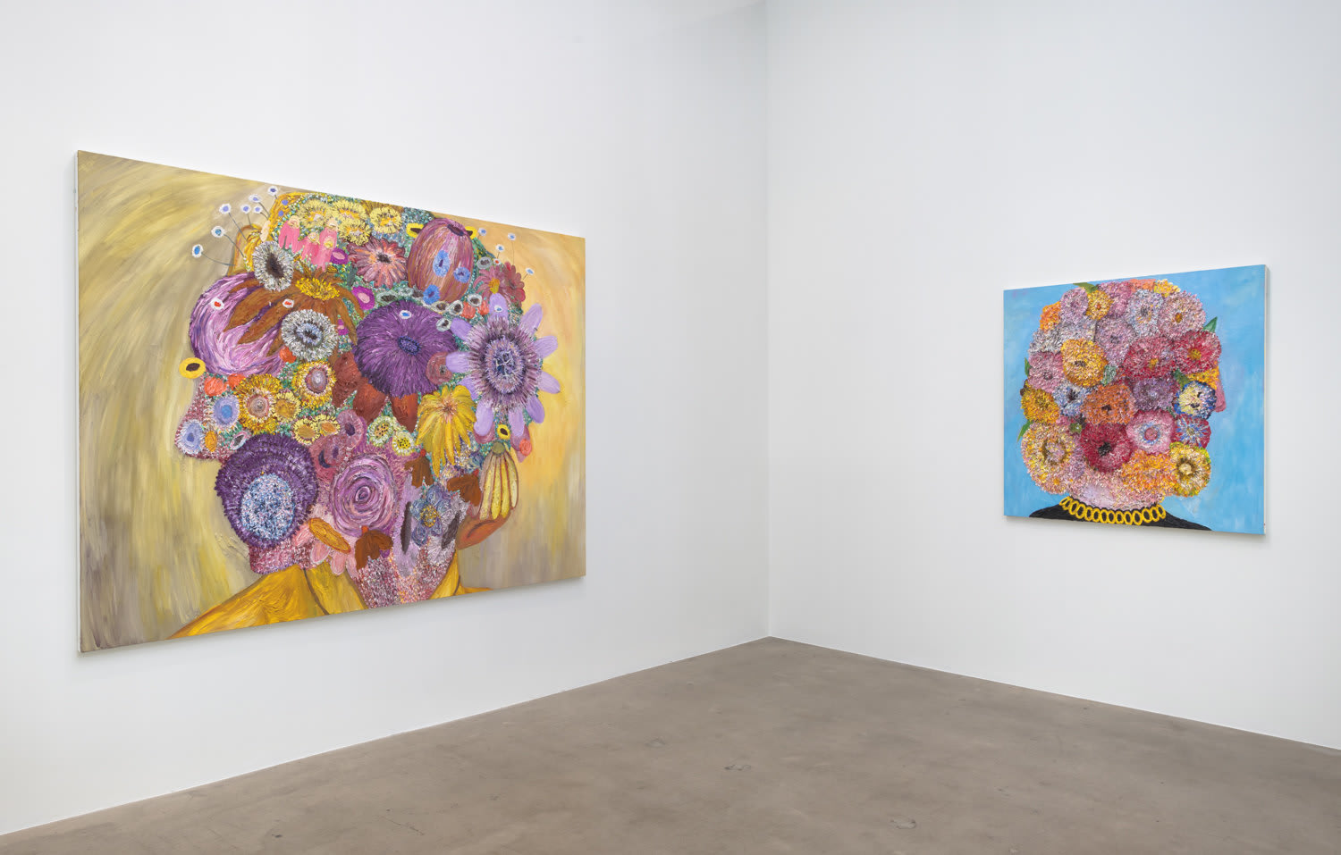 Vanessa Prager, Gilded Outlines, 2023