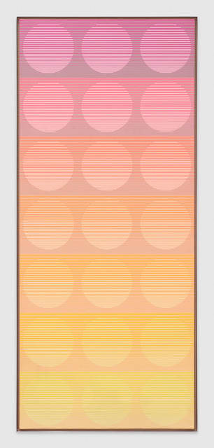 Julian Stanczak, Quotient, 1973