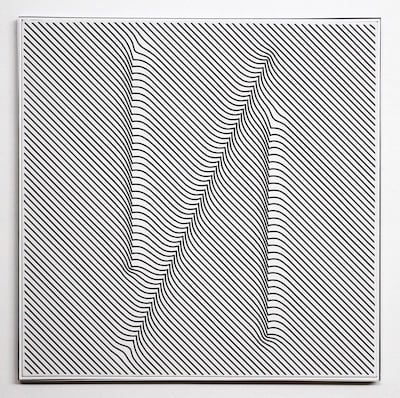 Julian Stanczak, Staccato, 2011