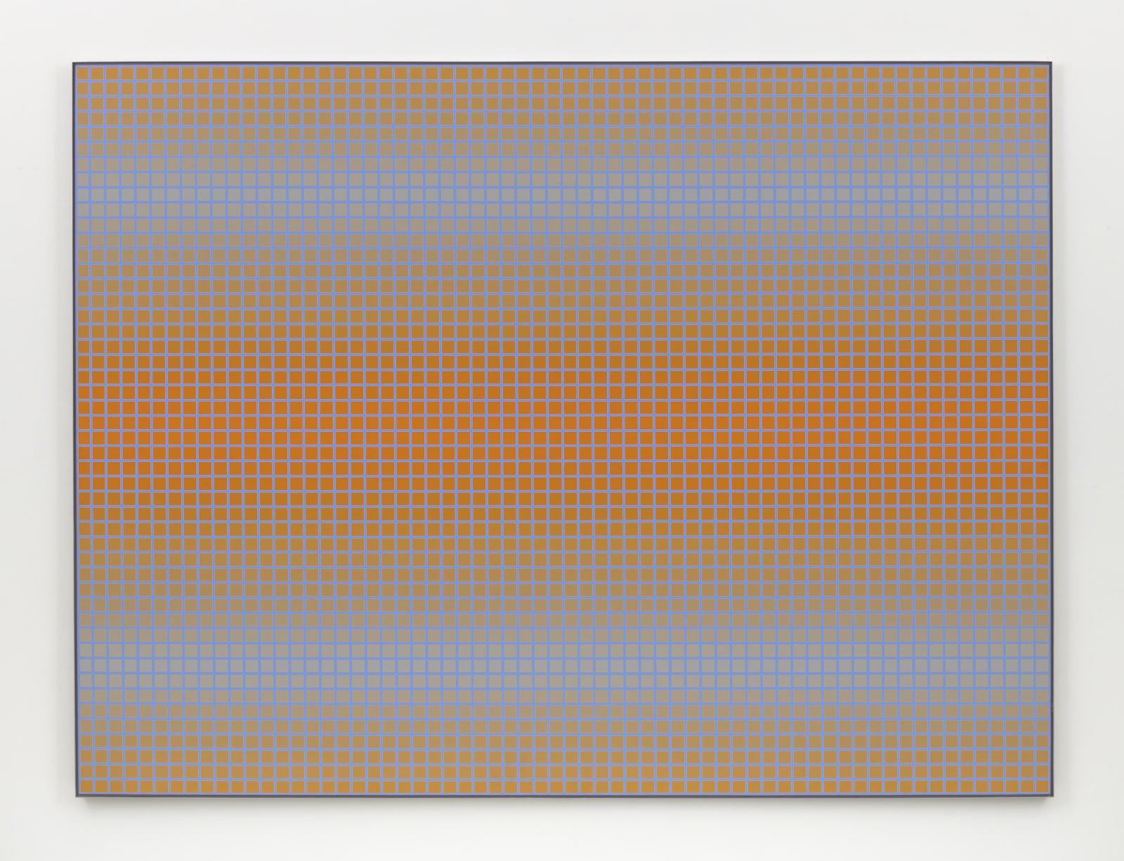 Julian Stanczak, Mirroring Blue, 1973