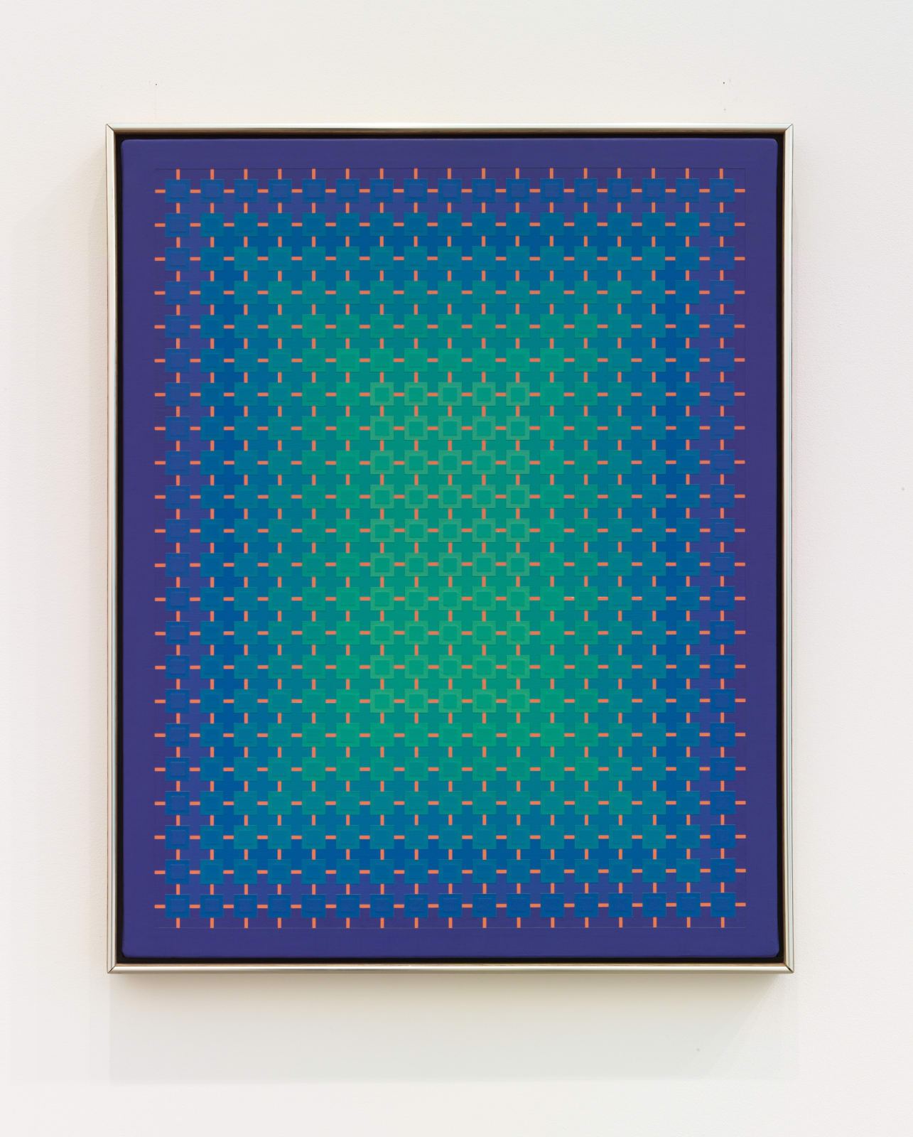 Julian Stanczak, Homage, 1990