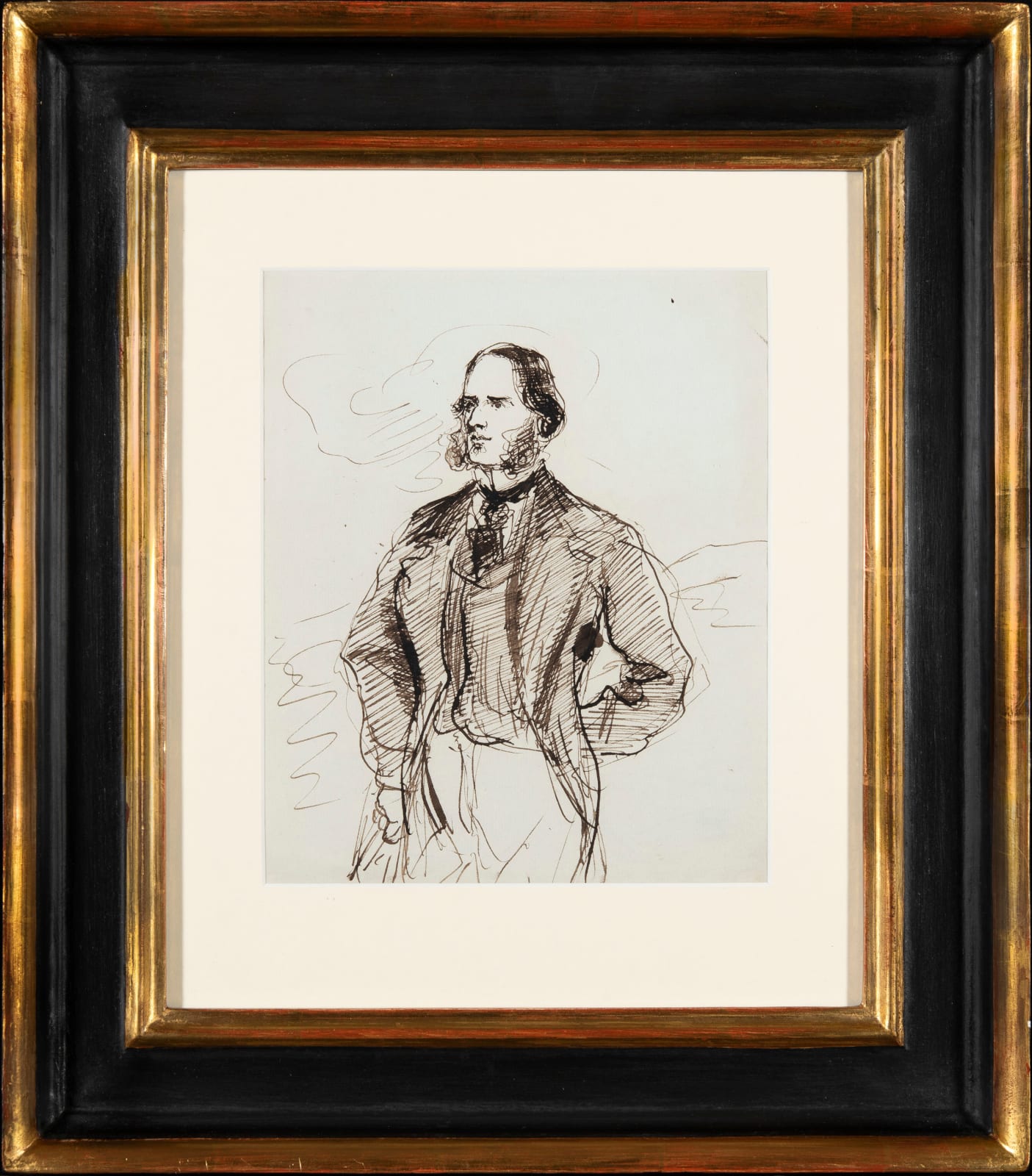 Sir Francis Grant, P.R.A., Study for a portrait of a gentleman
