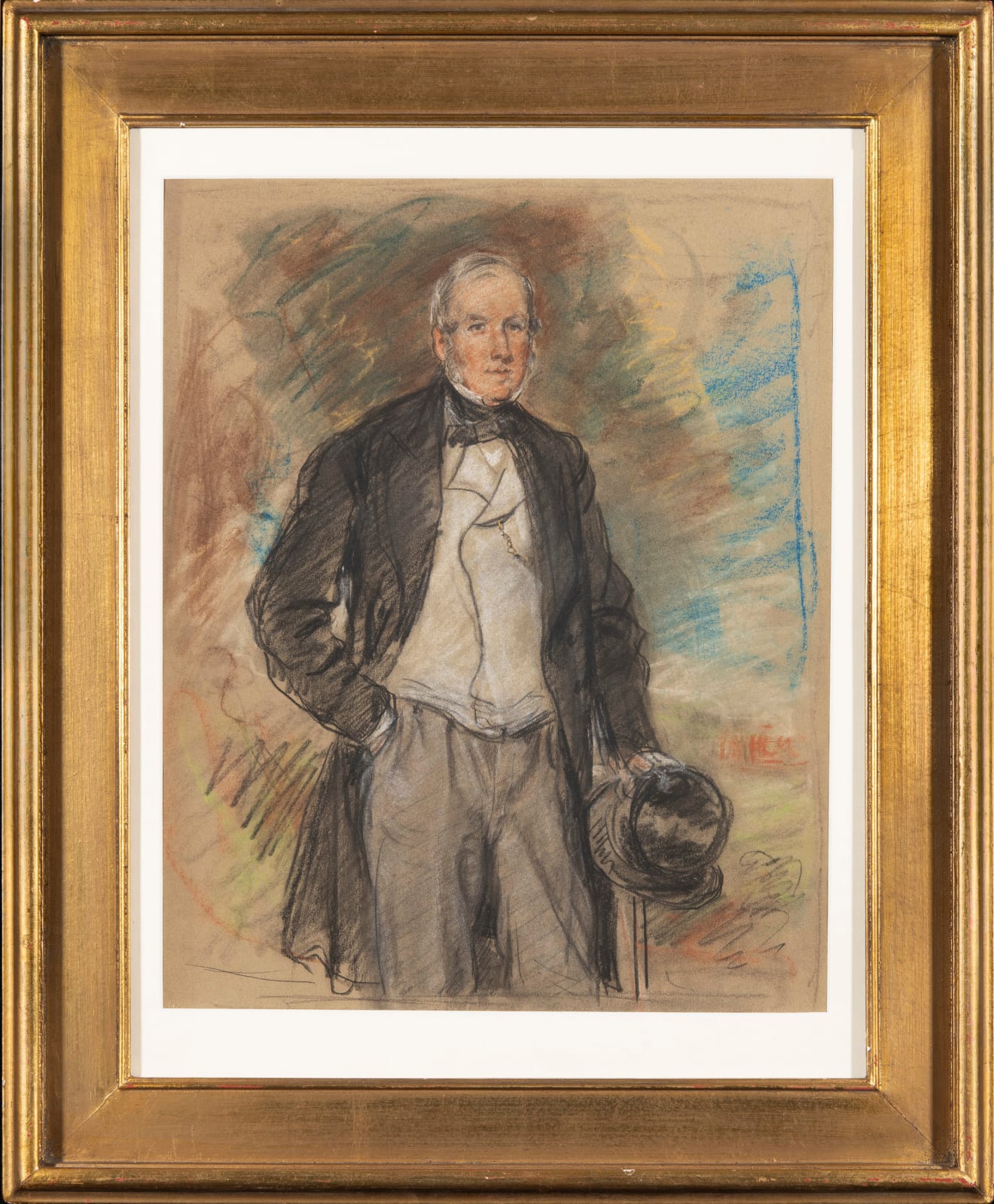 Sir Francis Grant, P.R.A., Study for a portrait of a gentleman