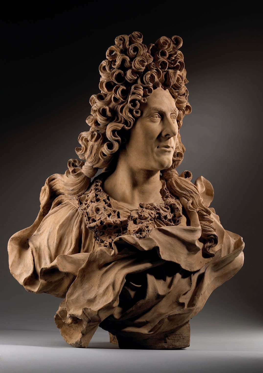Attributed to Guillielmus de Grof, Portrait bust of Prince Eugene of Savoy-Carignano (1663 – 1736), c. 1710-15