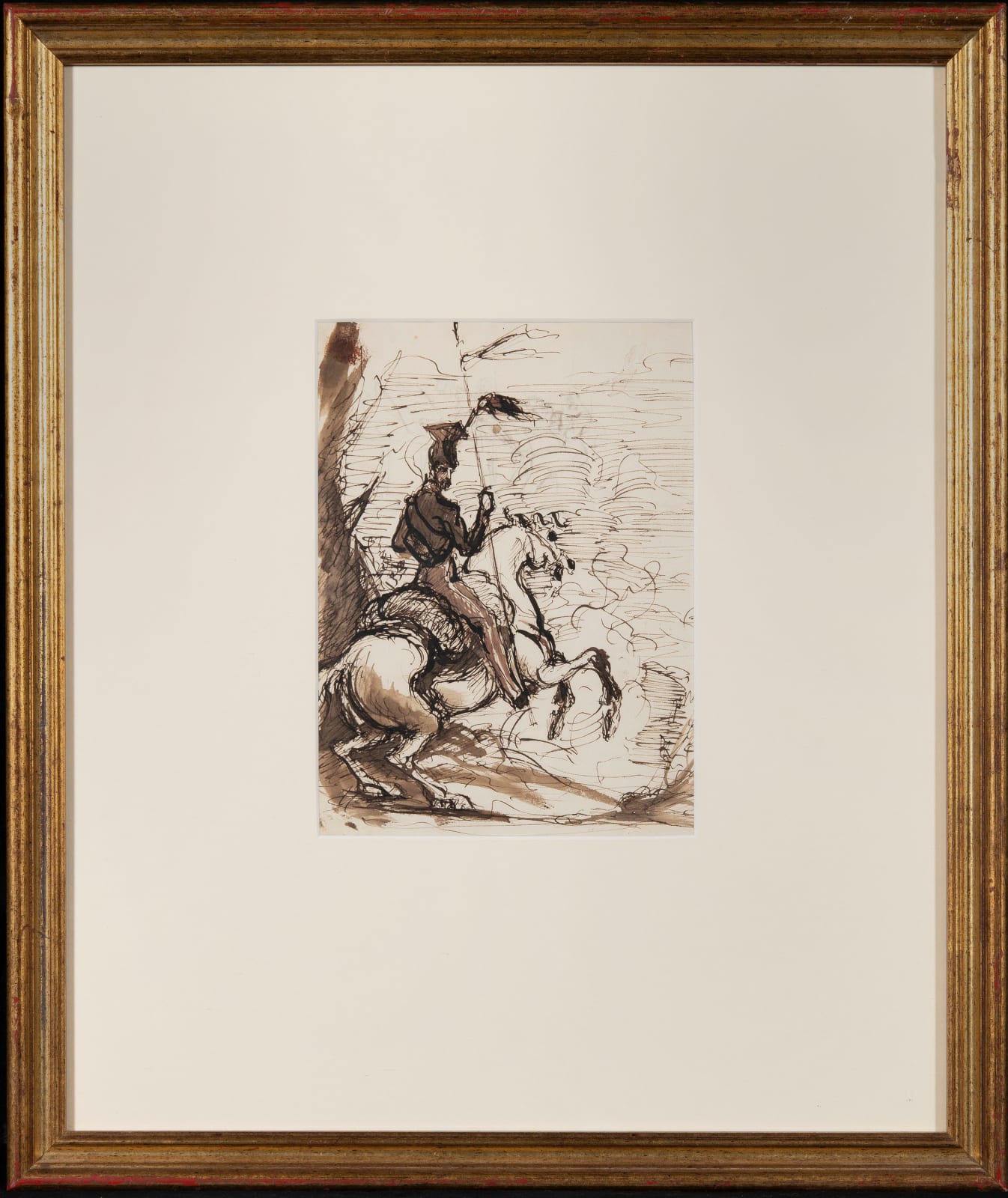 Sir Francis Grant, P.R.A., A trooper of the 9th or 17th Lancers