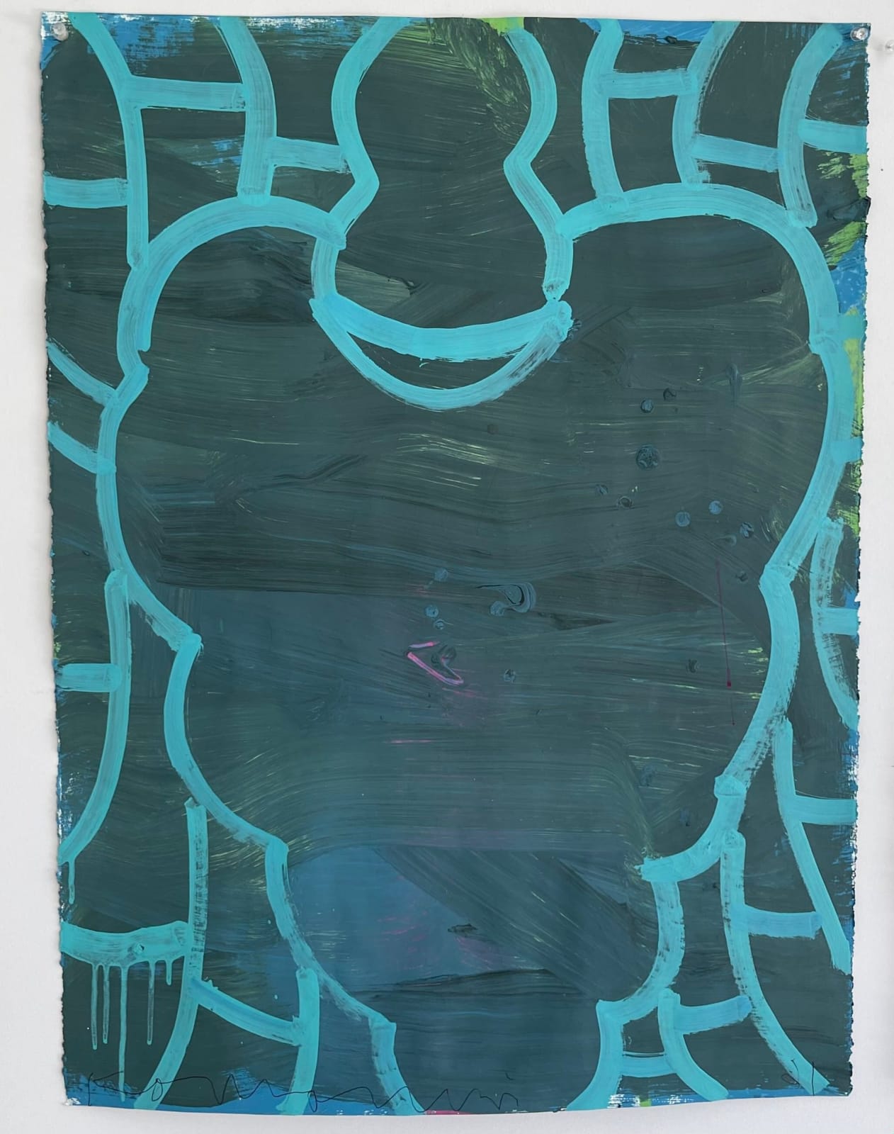 Gary Komarin, Teale on Slate (From Fifteen Vessels at Kit Mandor), 2021