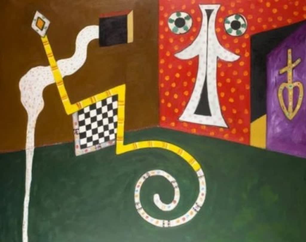 Alan Davie, Phantom in The Room No 9, 1971