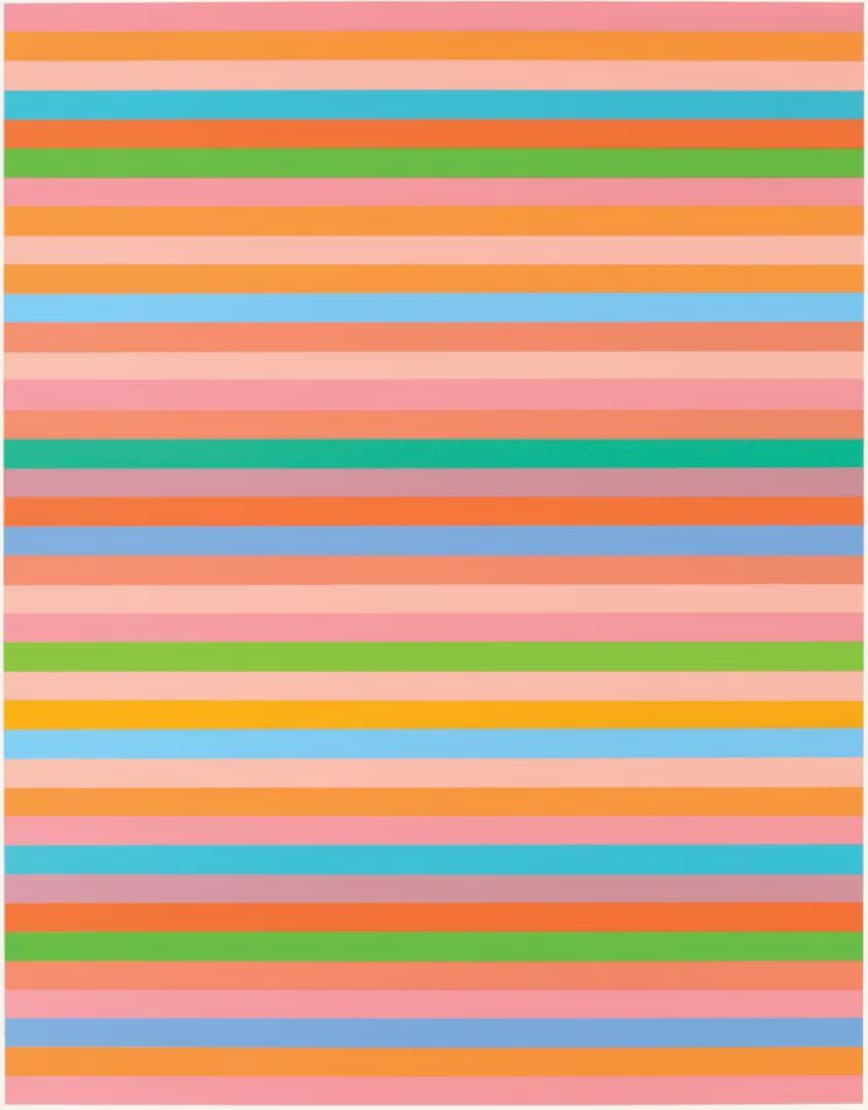 Bridget Riley, Rose Rose, 2011