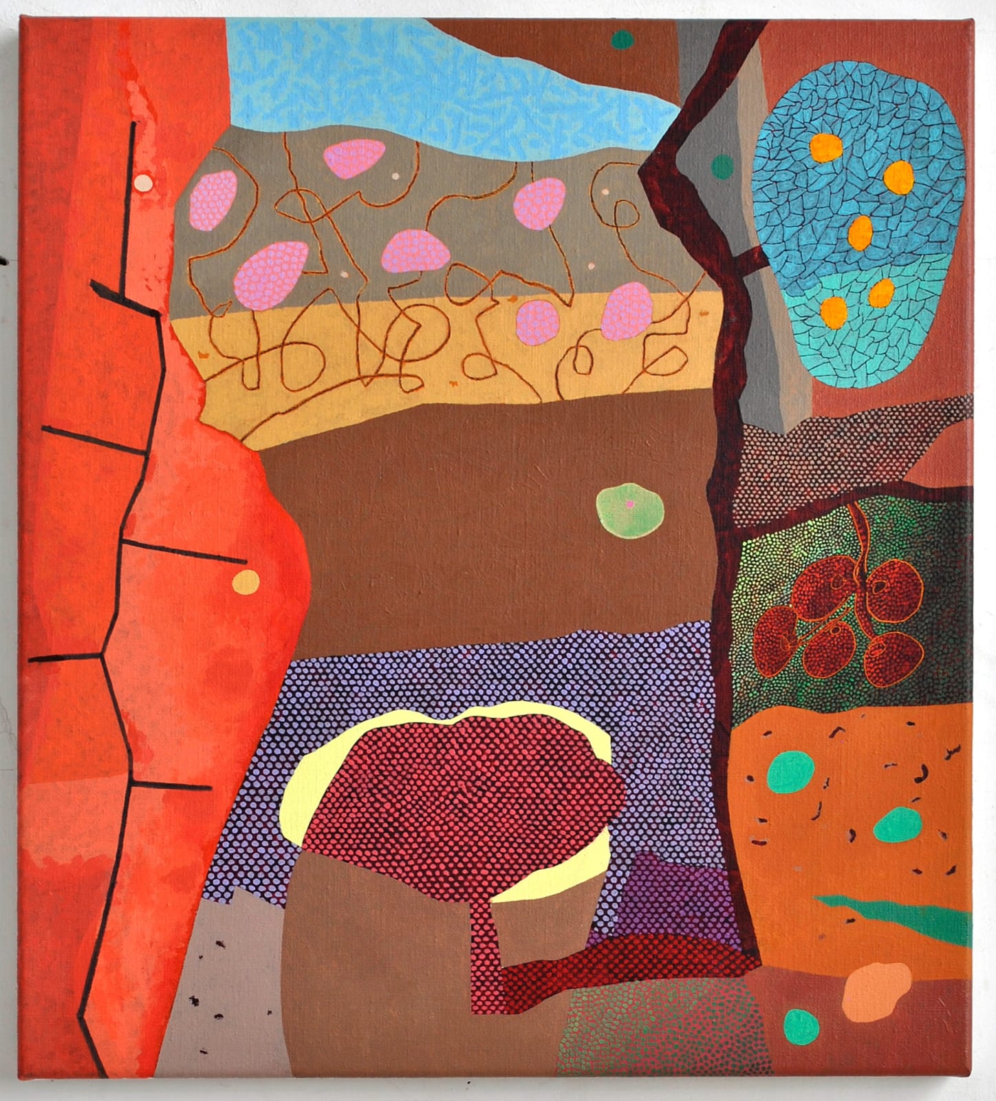 Clyde Hopkins, Gout Painting, 2012