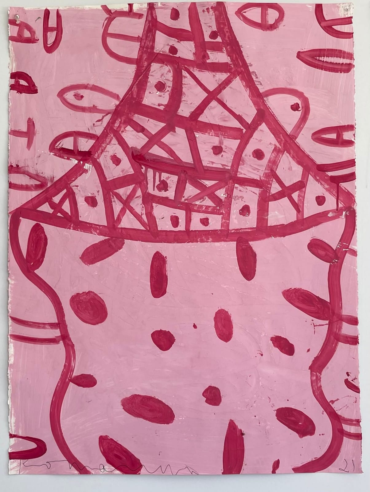 Gary Komarin, Cherry on Pink (From Fifteen Vessels at Kit Mandor), 2018-2021