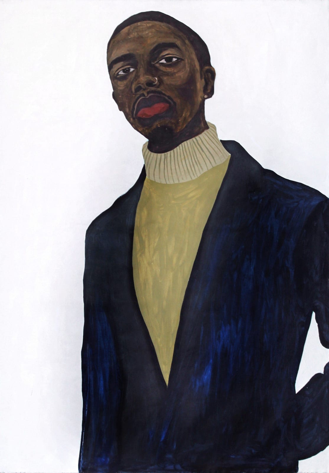 Serge Attukwei Clottey, High Neck, 2022