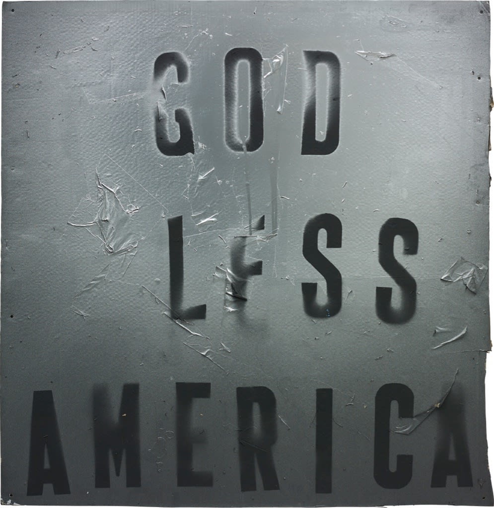 Mark Flood, God Less America, 2008