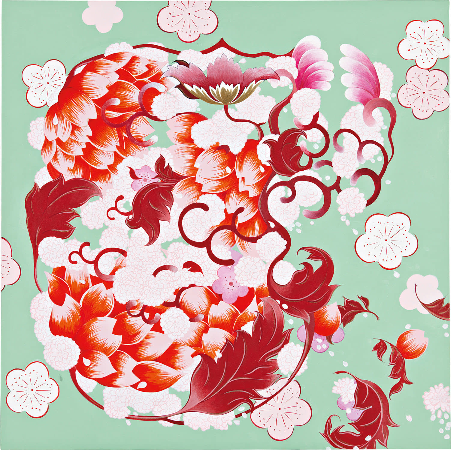 Christina Burch, Garland of Lotus, 2007