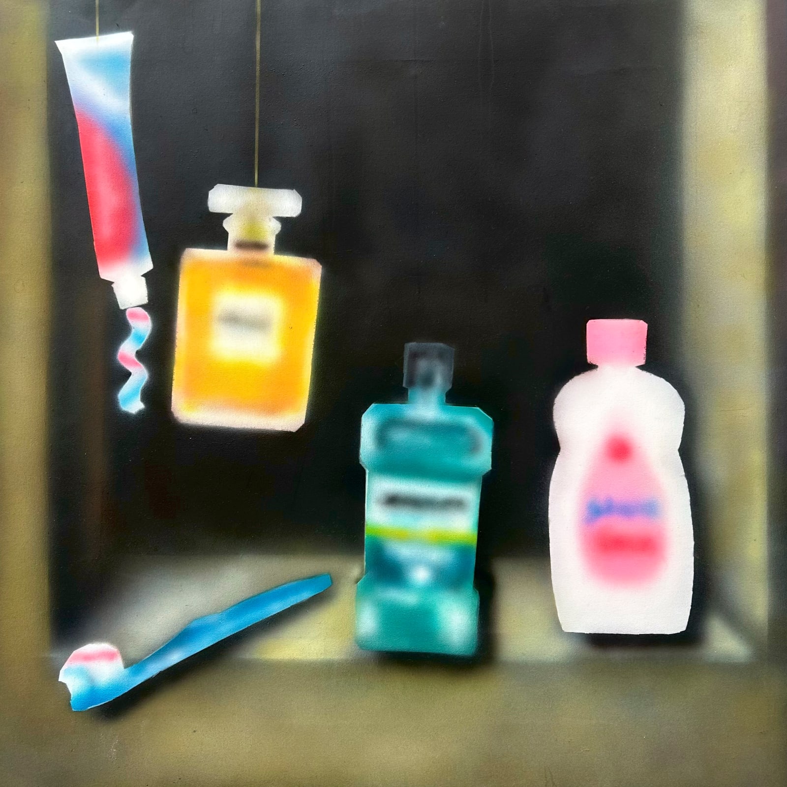 Timothy Gatenby, Still Life with Bathroom Cabinet, 2025