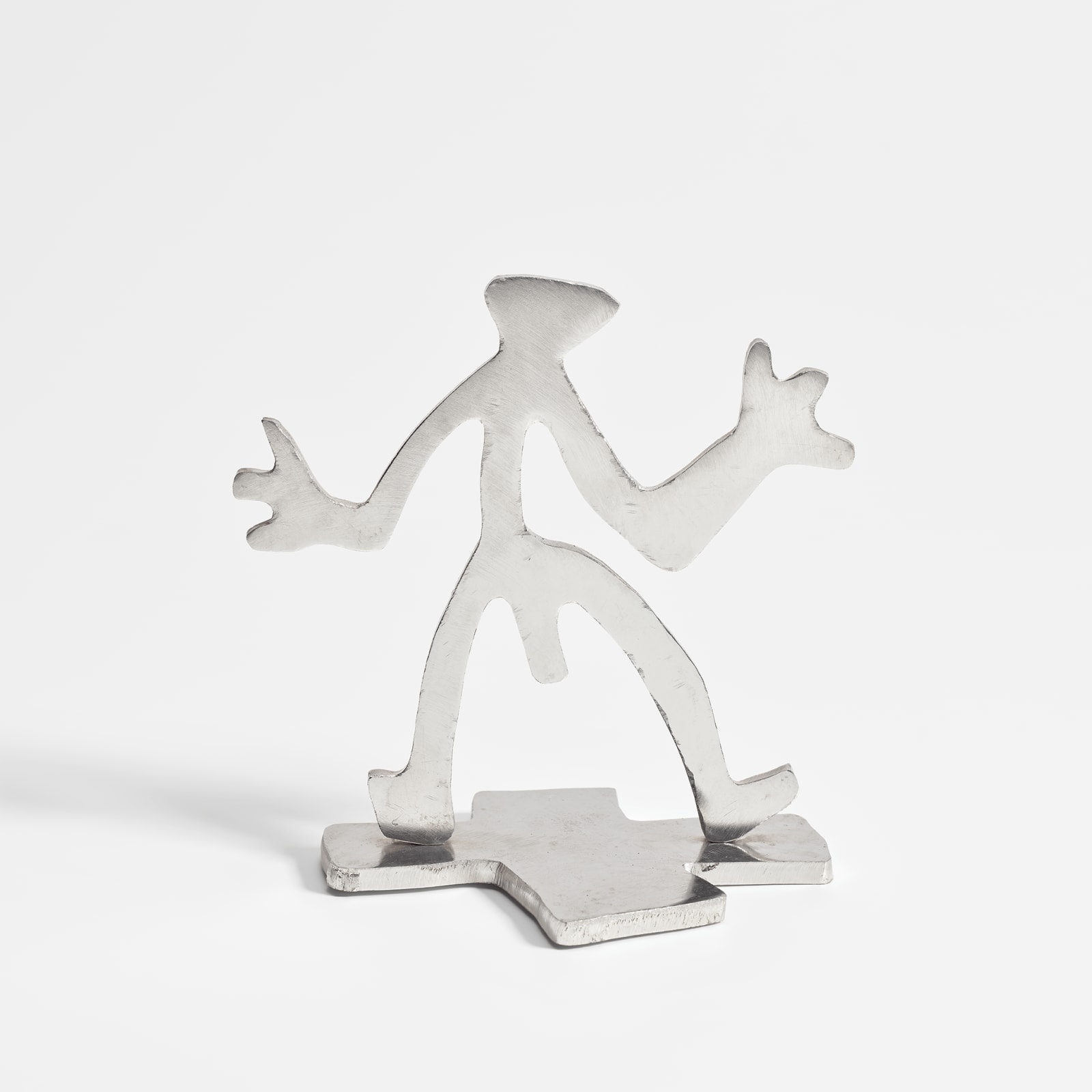 A.R. Penck, Standart auf Kreuzsockel, 1994