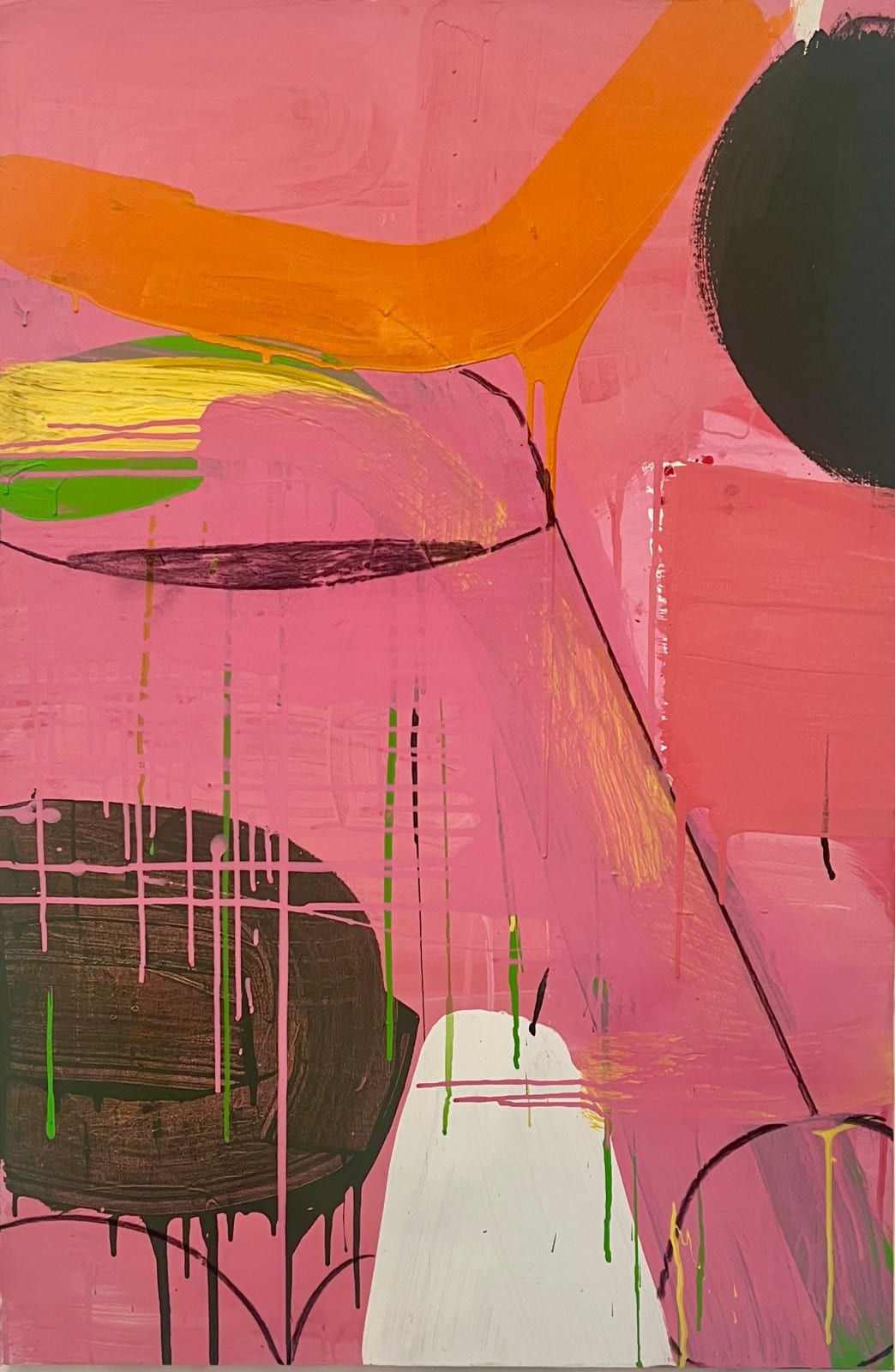 Gary Komarin, Swimming Pink, St Etienne, 2023