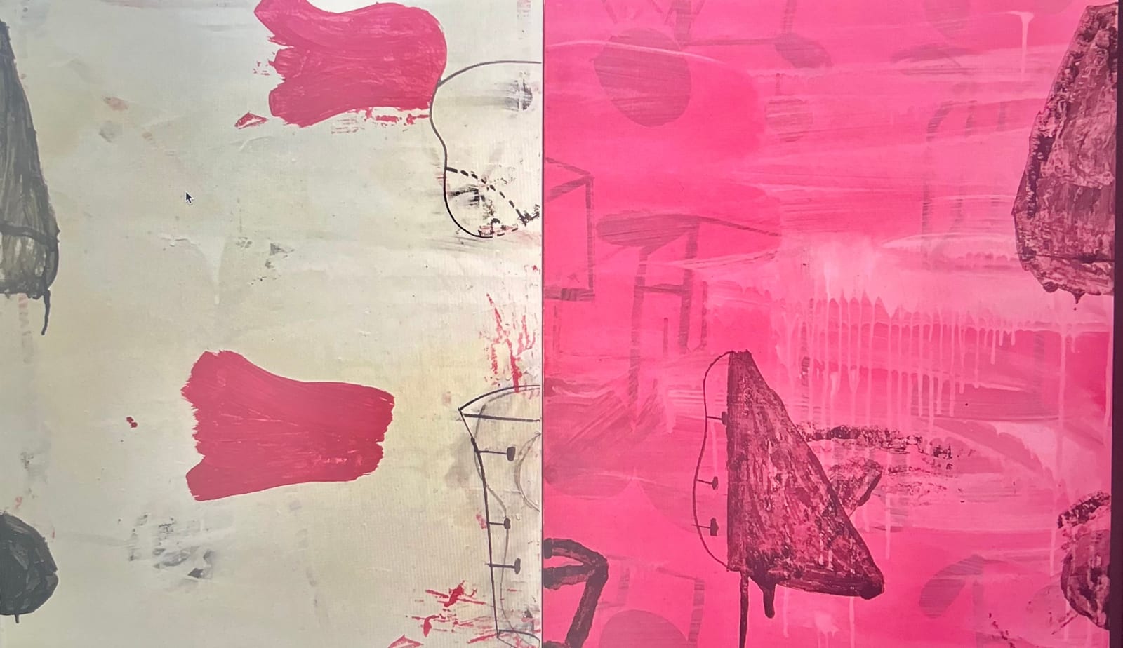 Gary Komarin, Swimming Pink, Luxor , 2023