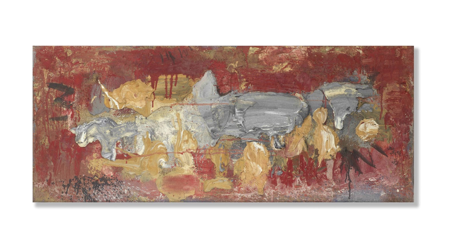 Bram Bogart, La Méduse et ses Légumes, 1957