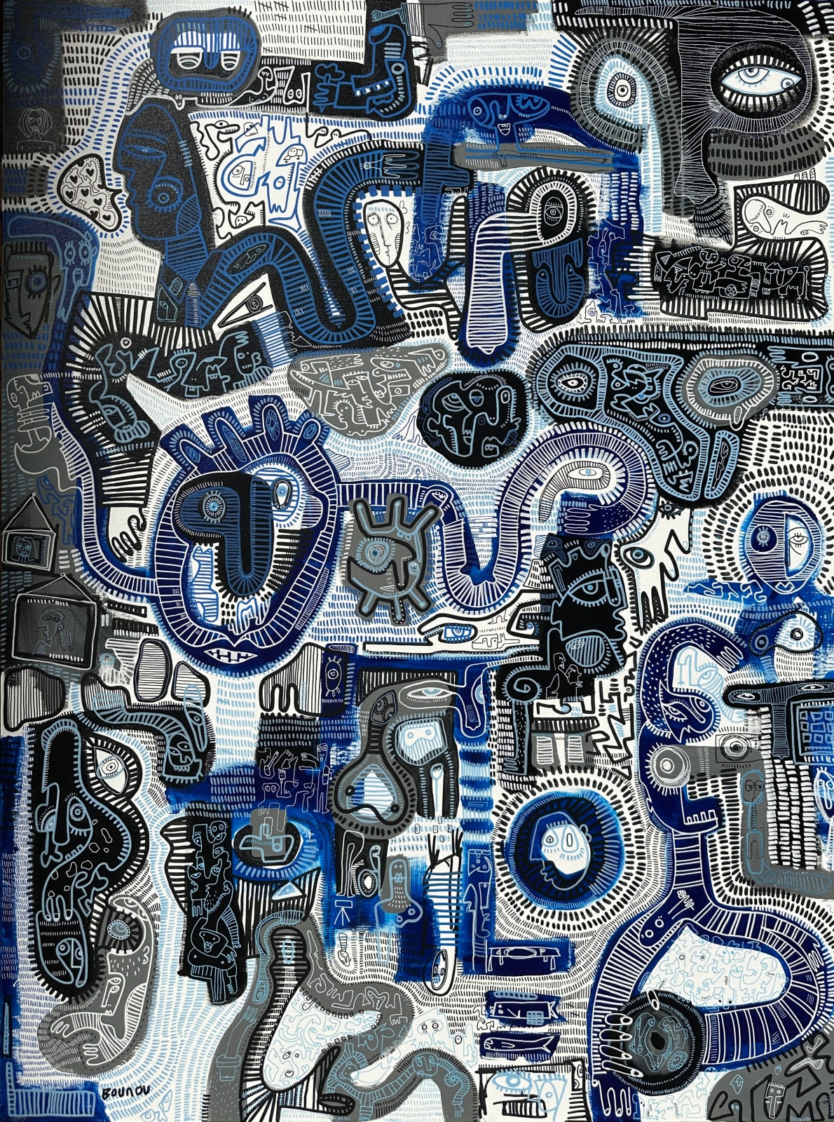 Sophia Bounou, Rails, 2024
