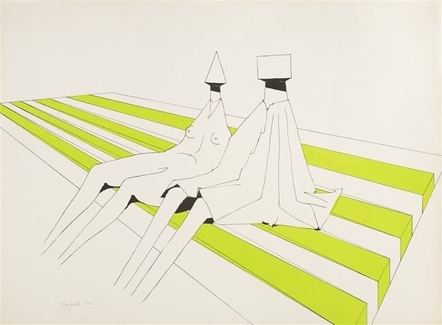 Lynn Chadwick, Seated Figures , 1972