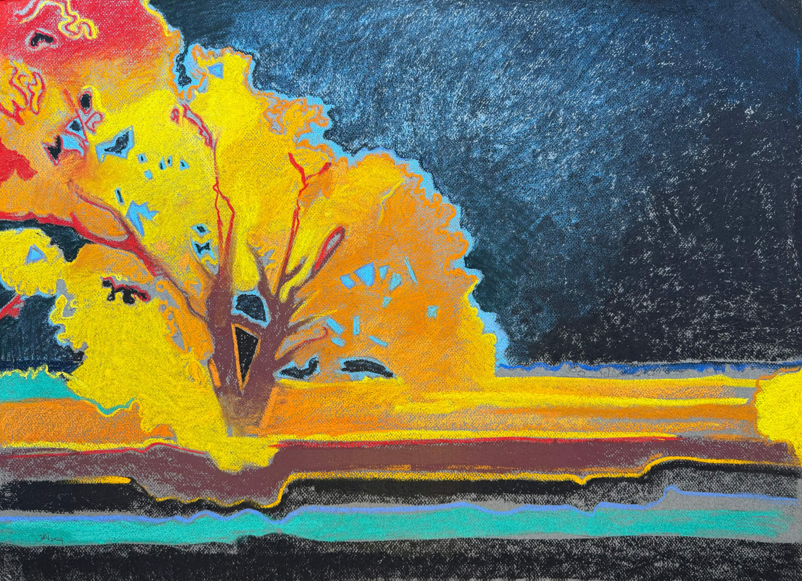 James Vaulkhard, Cottonwood 2, 2024
