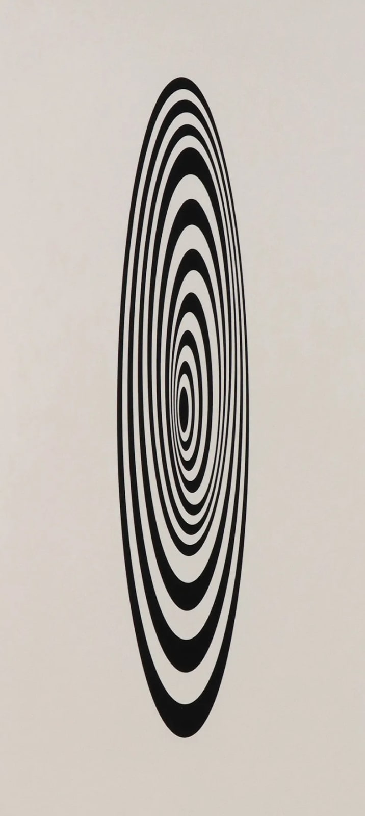 Bridget Riley, Untitled [Oval Image], 1964