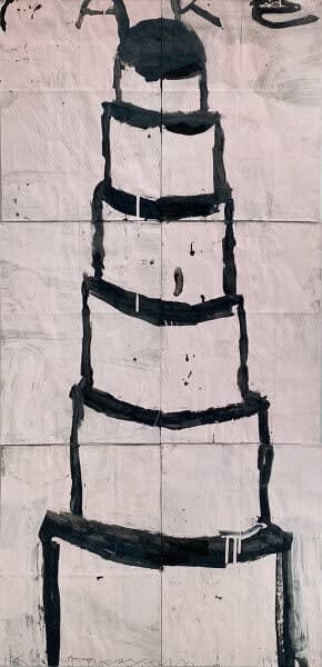 Gary Komarin, Cake painting , 2019