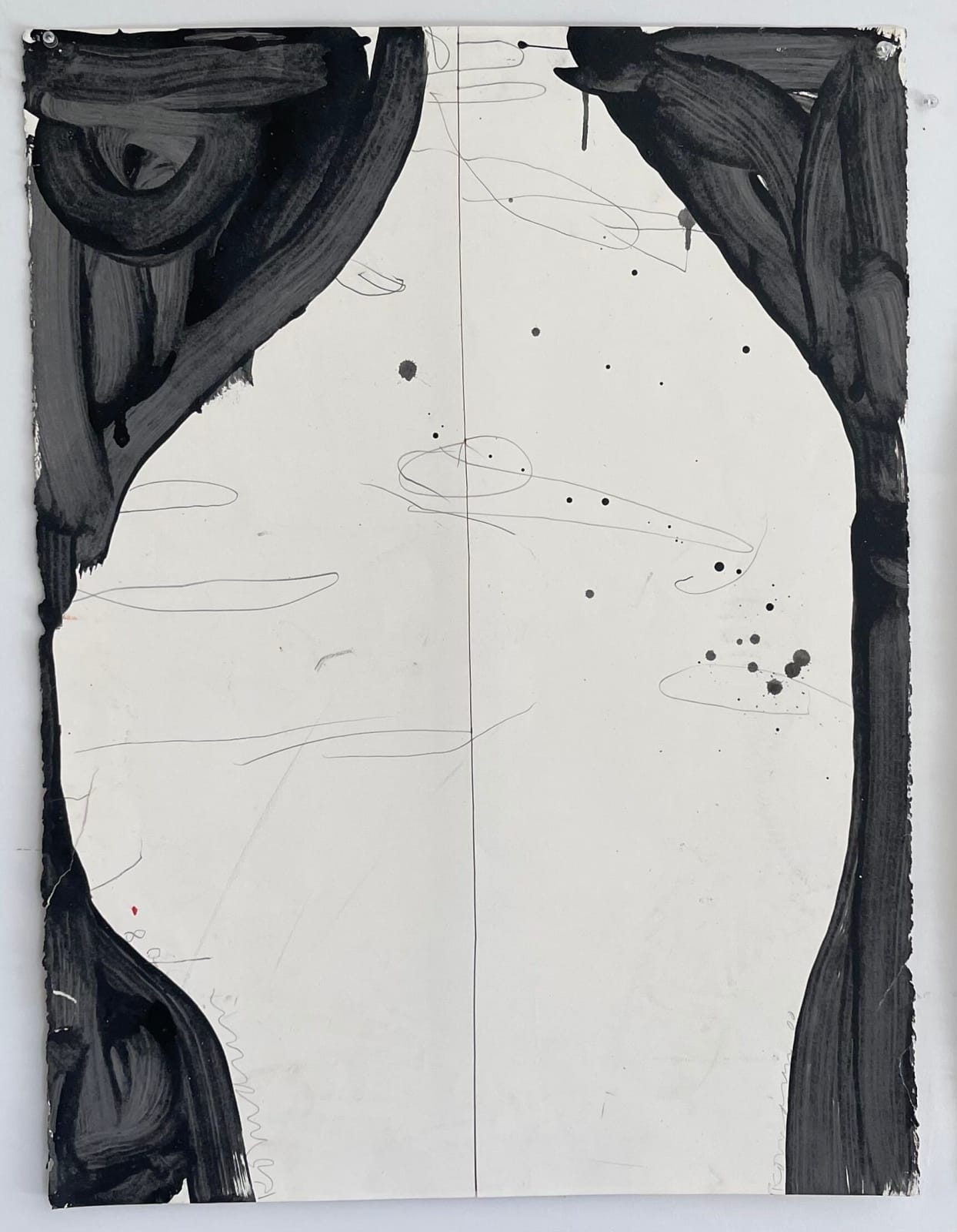 Gary Komarin, White on Black (From Fifteen Vessels at Kit Mandor), 2018-2021