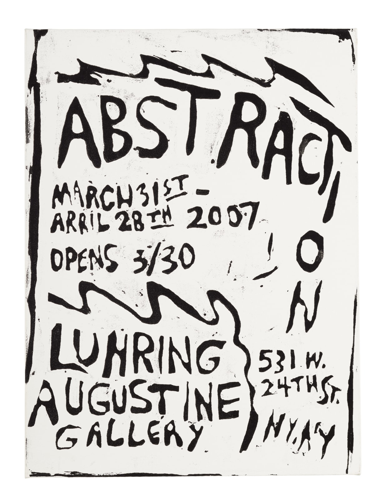 Josh Smith, Untitled, 2007