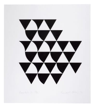 Bridget Riley, Bagatelle 3, 2015