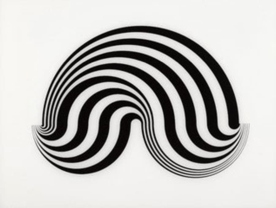 Bridget Riley, Untitled (Fragment 5), 1965
