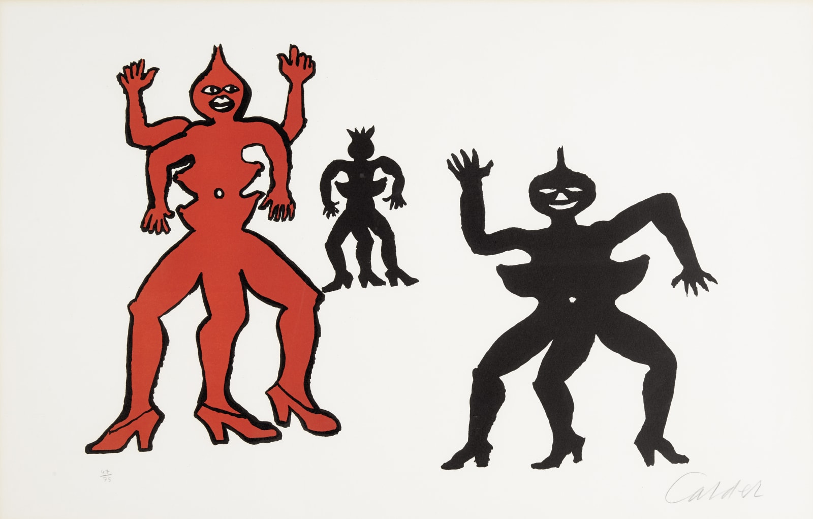 Alexander Calder, Une famille de là-bas, 1970