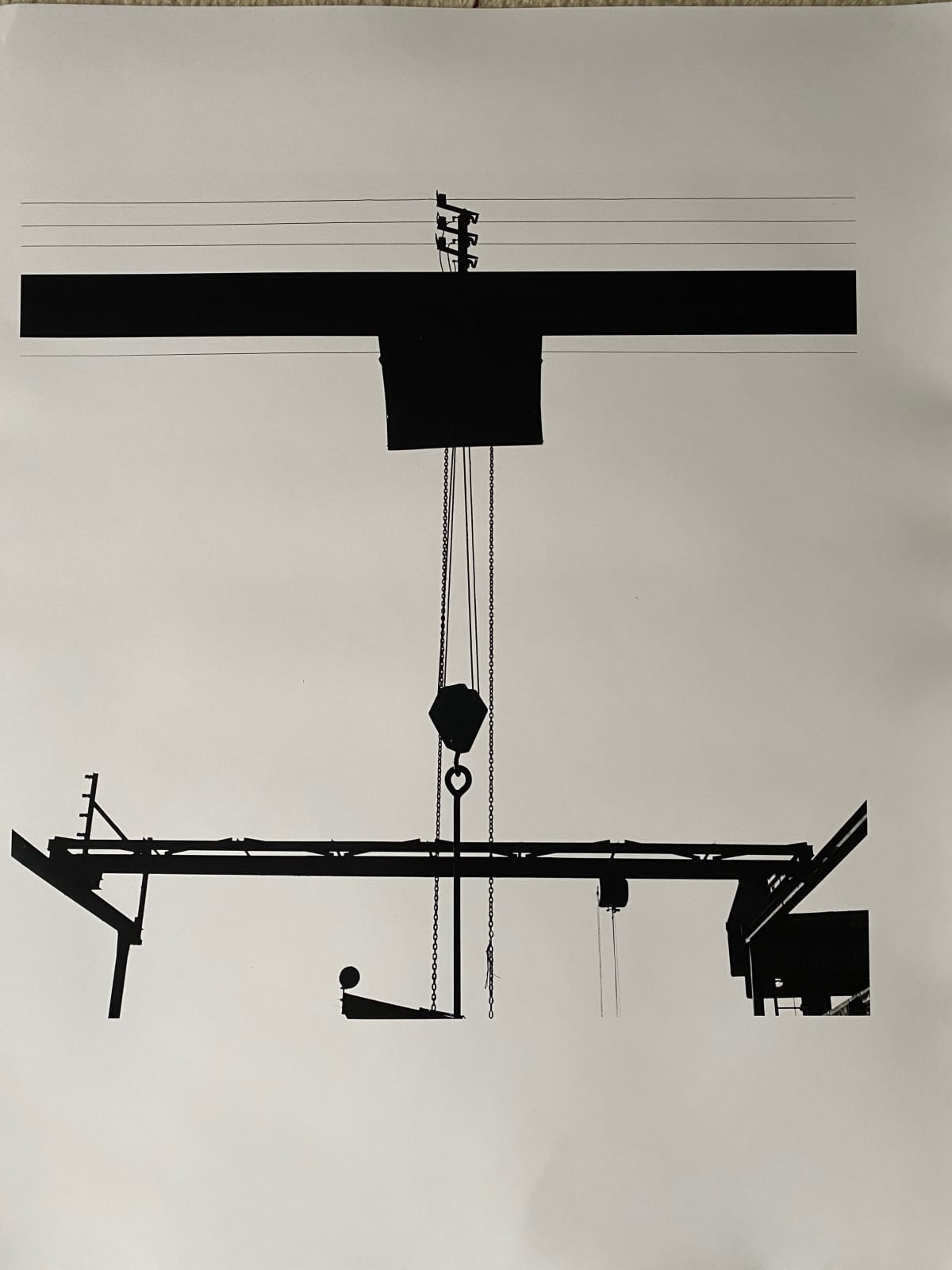 Keld Helmer-Petersen, South Port Copenhagen 4, 1965 (printed 2007)