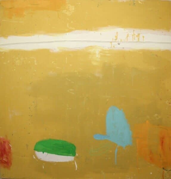 Gary Komarin, Goodly Drawn in Ochre & Crème, 2012