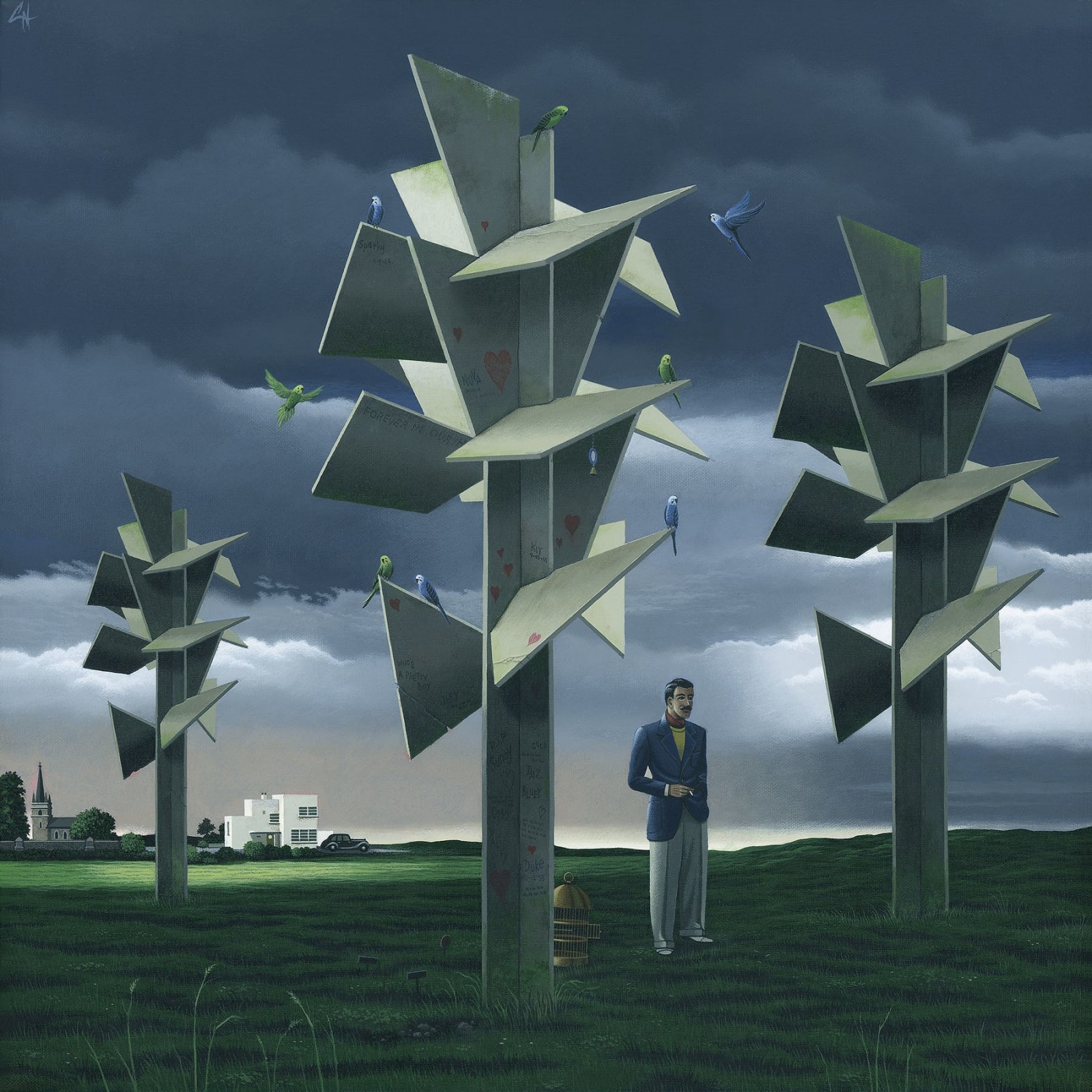 Christopher Noulton, The Concrete Trees, 2021