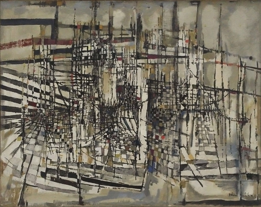 Maria Helena Vieira da Silva, La Chapelle gothique, 1951