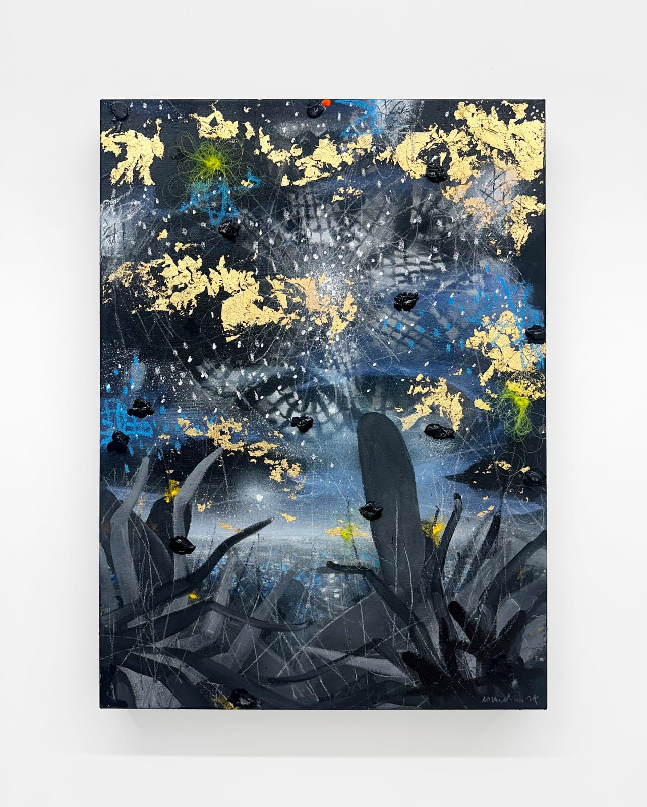 Michi Meko, Blue Bonnets, Keloids, and Scars, 2024