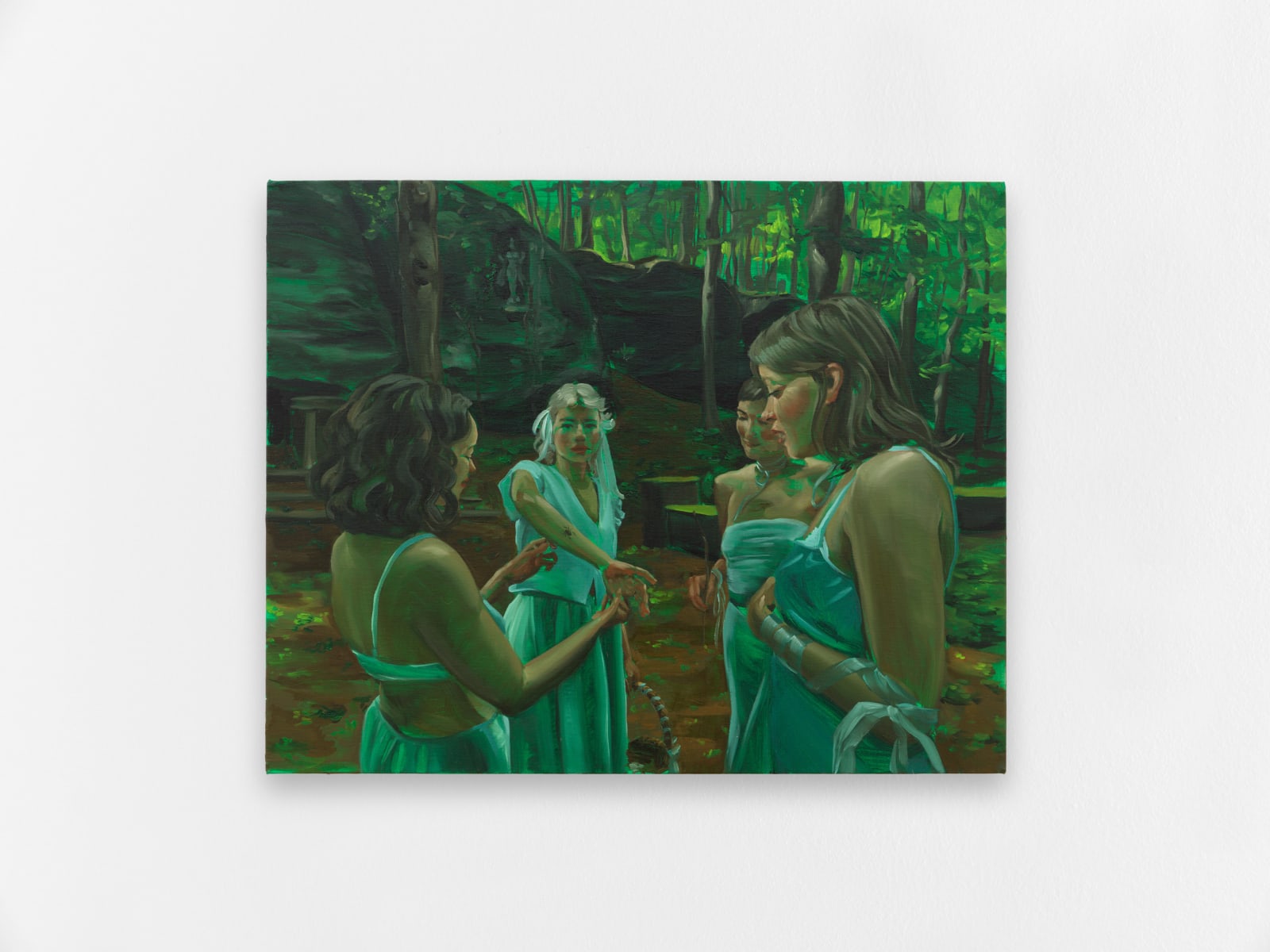 Emily Coan, Our Lady (Green), 2025