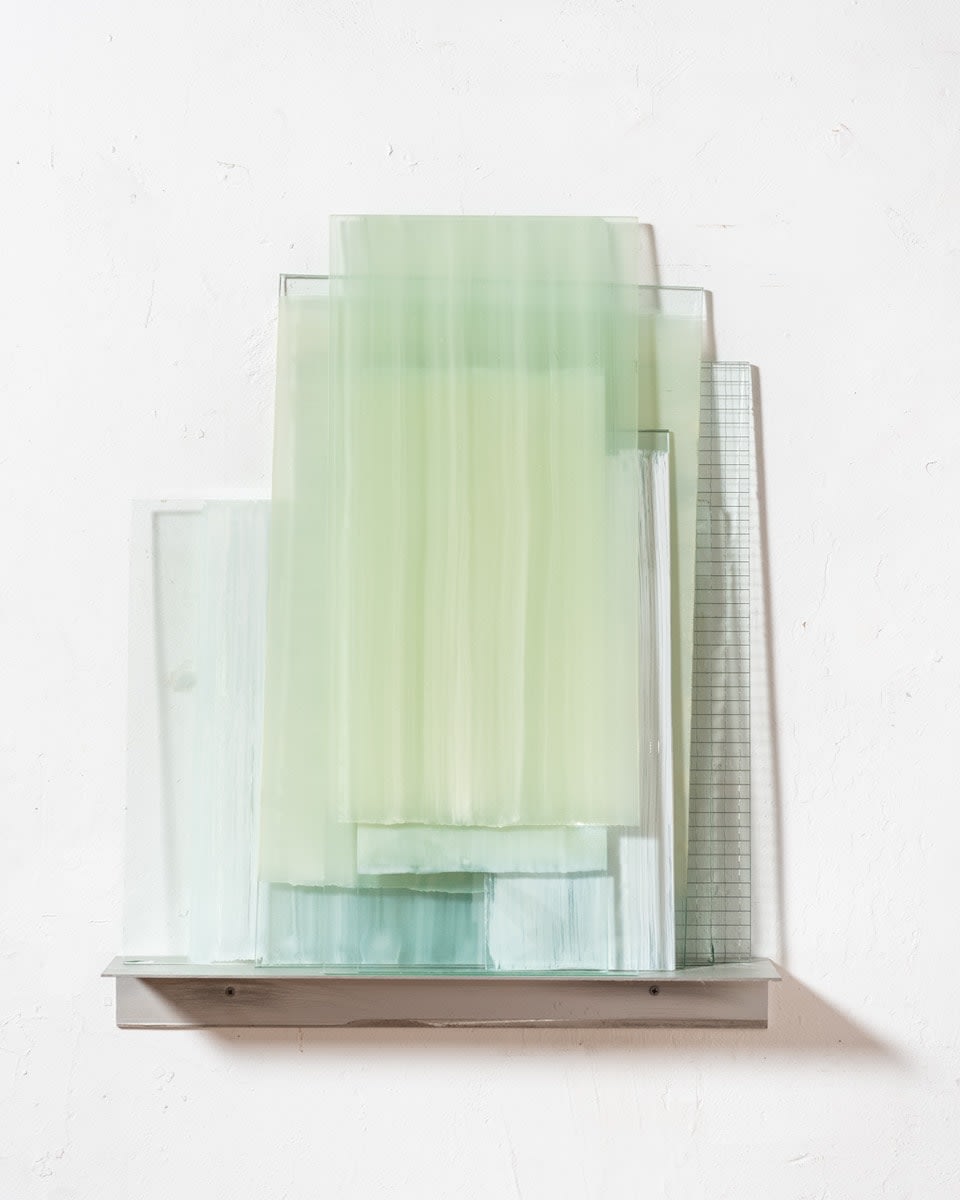 Russell Maltz, White Veil Stack, 2021