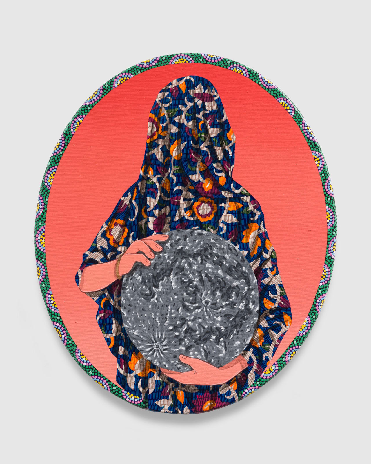 Amir H. Fallah, Moon, 2024