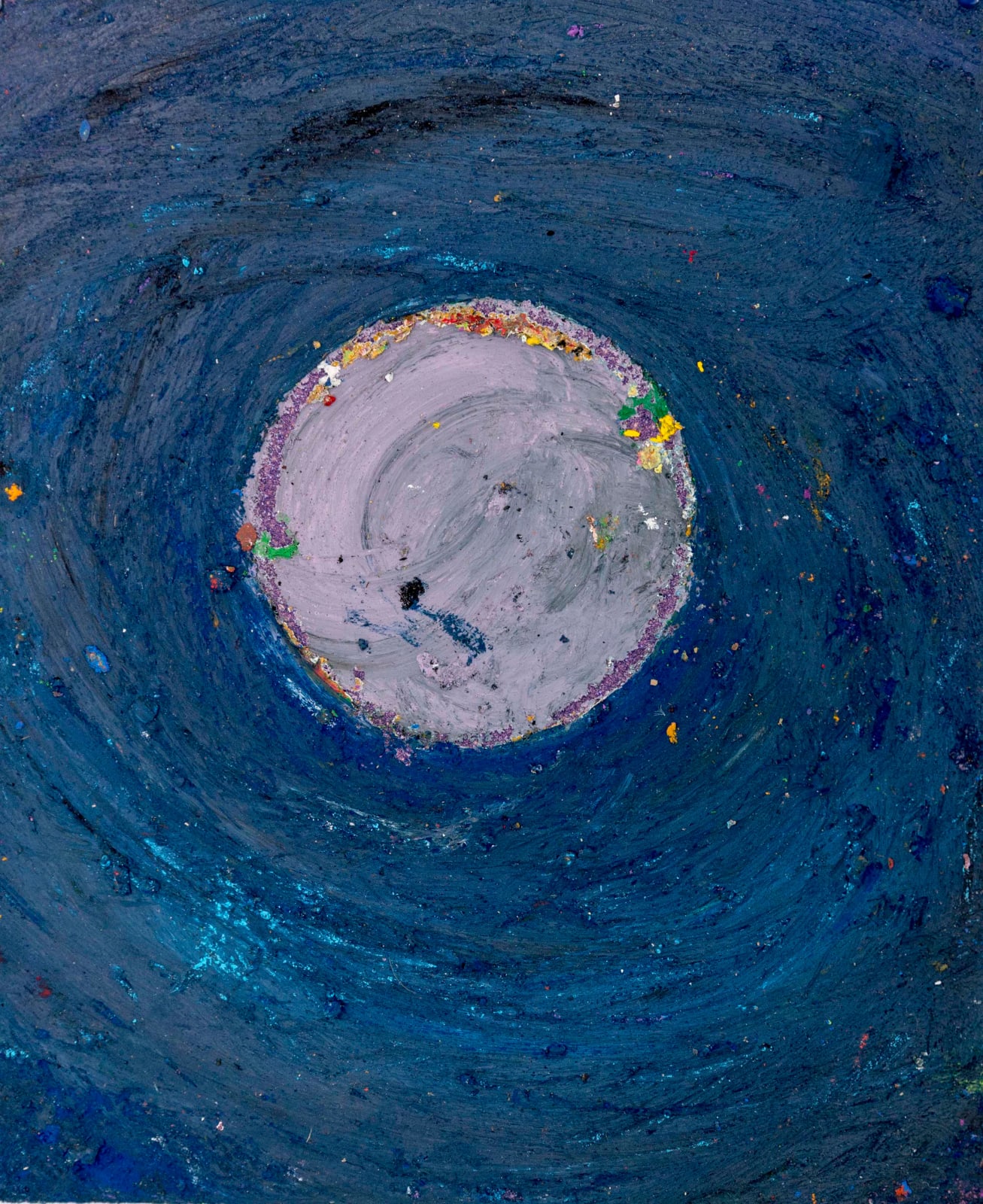 Sam Friedman, Untitled (Moon), 2019