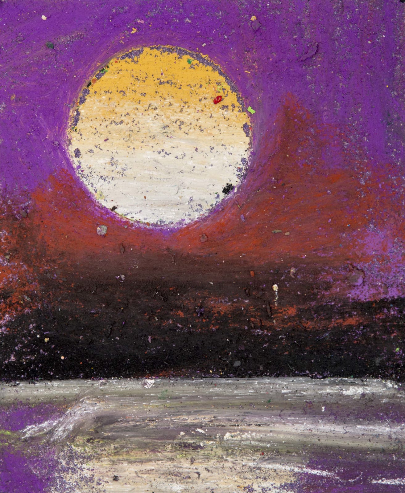 Sam Friedman, Untitled (Moon), 2019