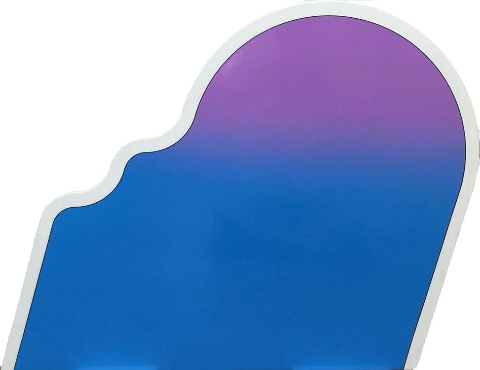 Greg Bogin, Every second of every minute of every day, (purple), 2015