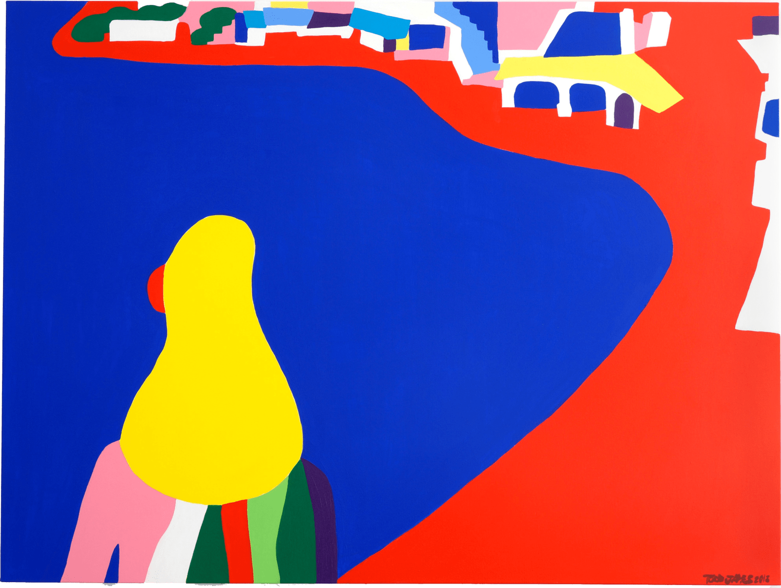 Todd James, Old Town 1, 2018