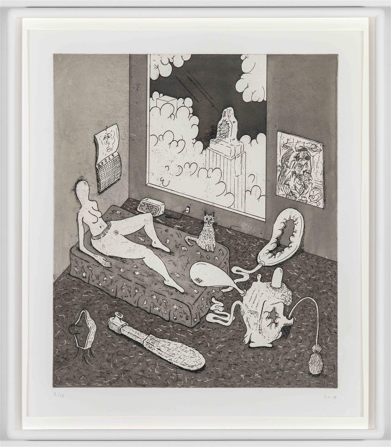 Zachary Leener, Five Etchings (Penthouse), 2015
