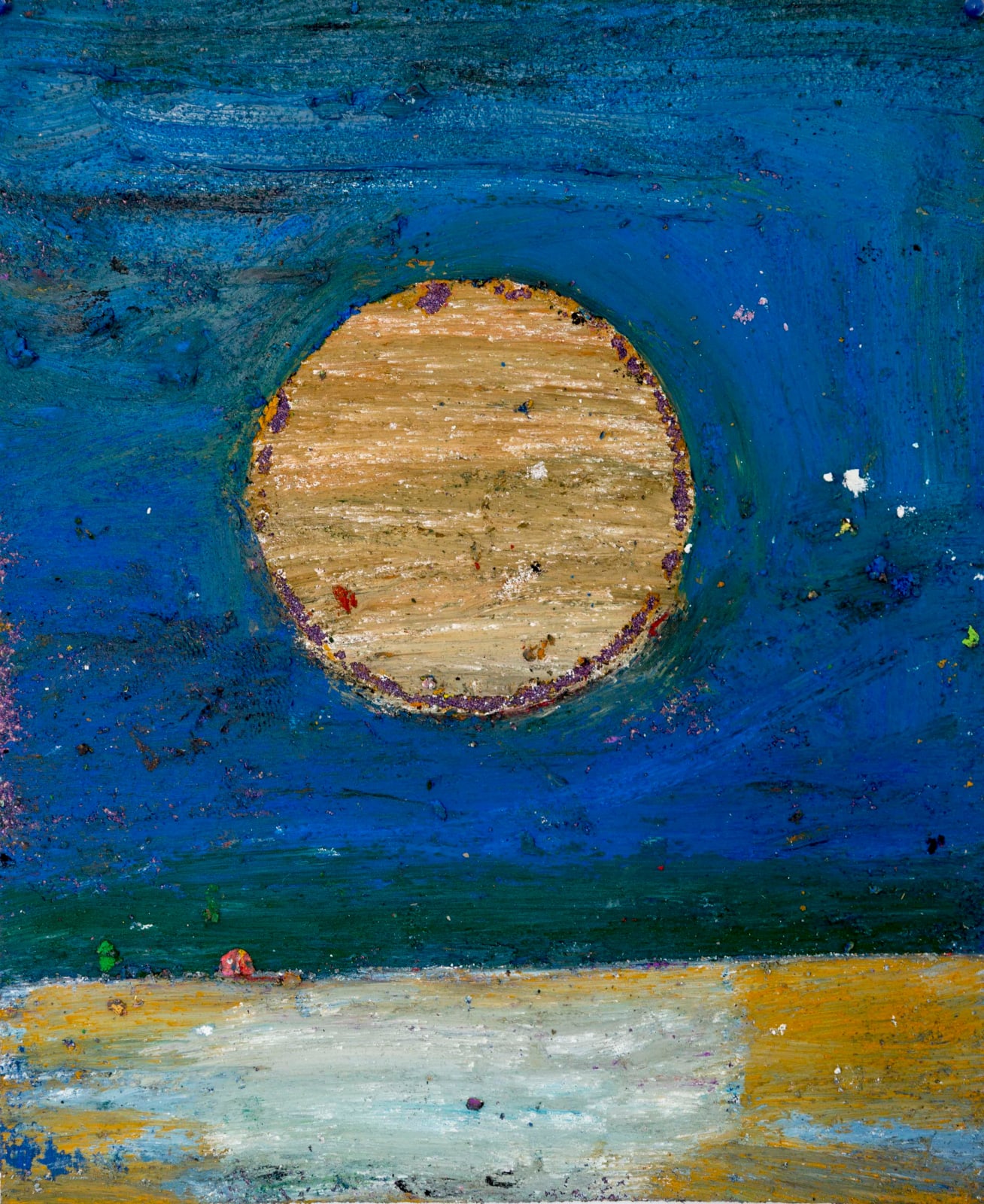 Sam Friedman, Untitled (Moon), 2019