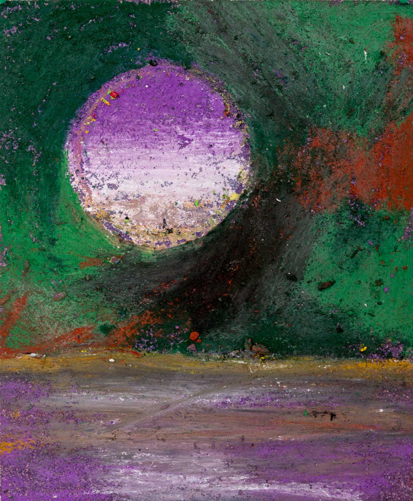 Sam Friedman, Untitled (Moon), 2019
