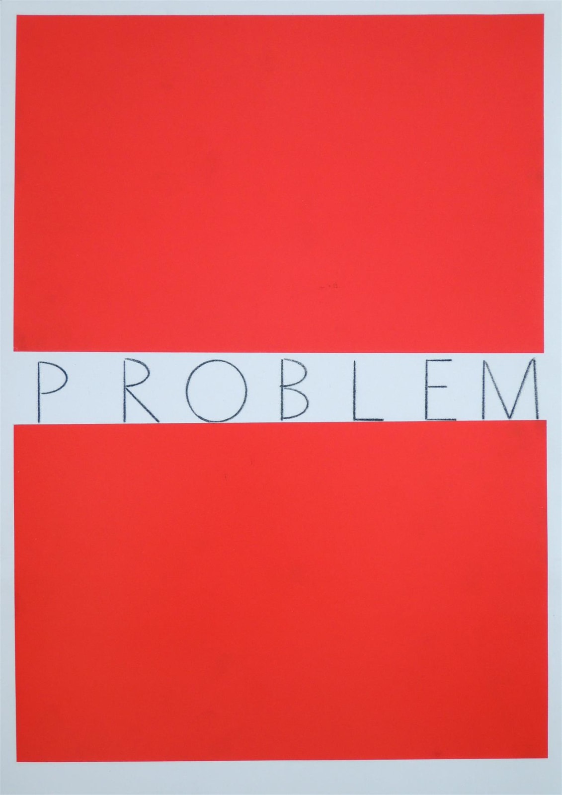 Honza Zamojski, Untitled (Problem), 2016