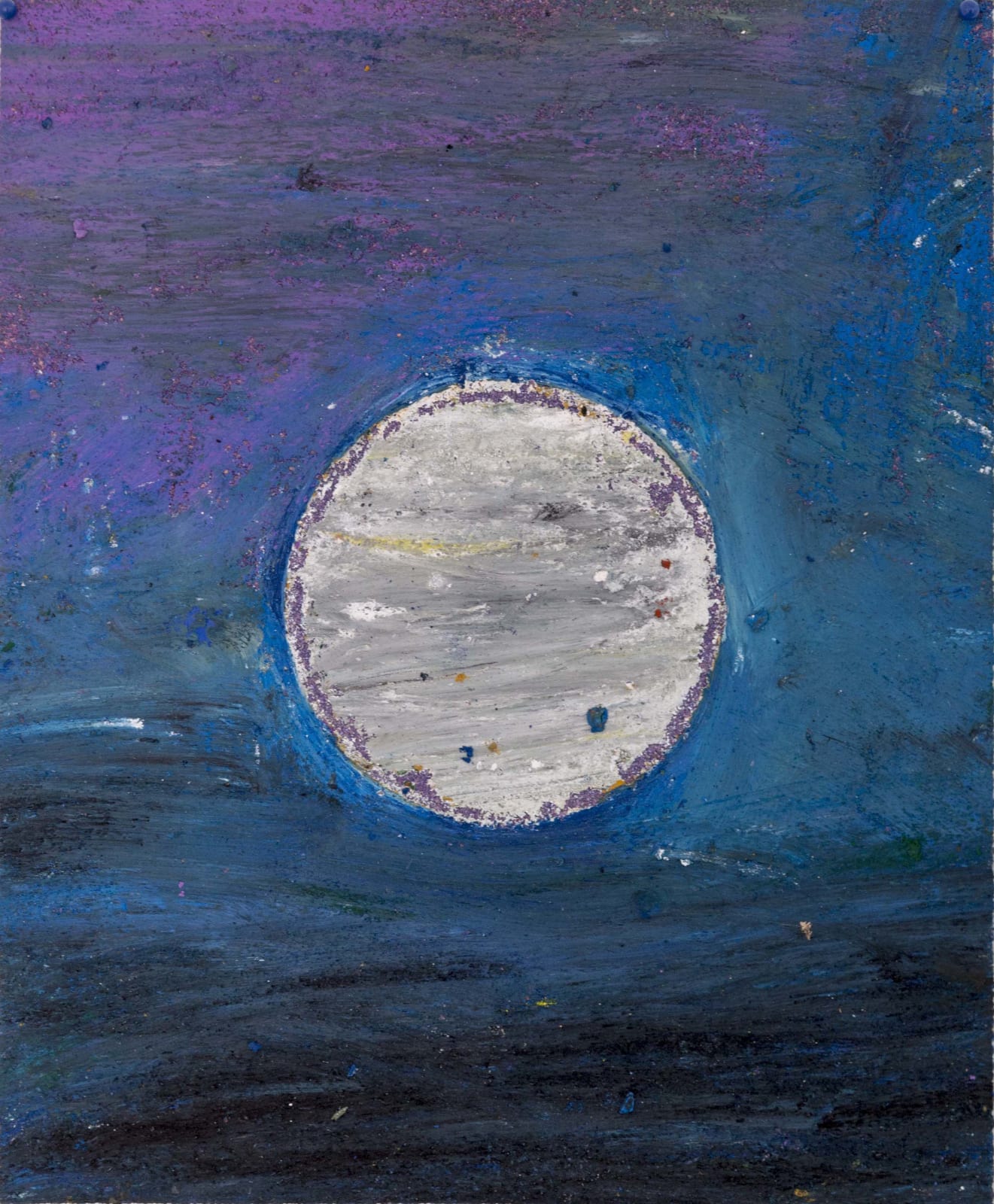 Sam Friedman, Untitled (Moon), 2019