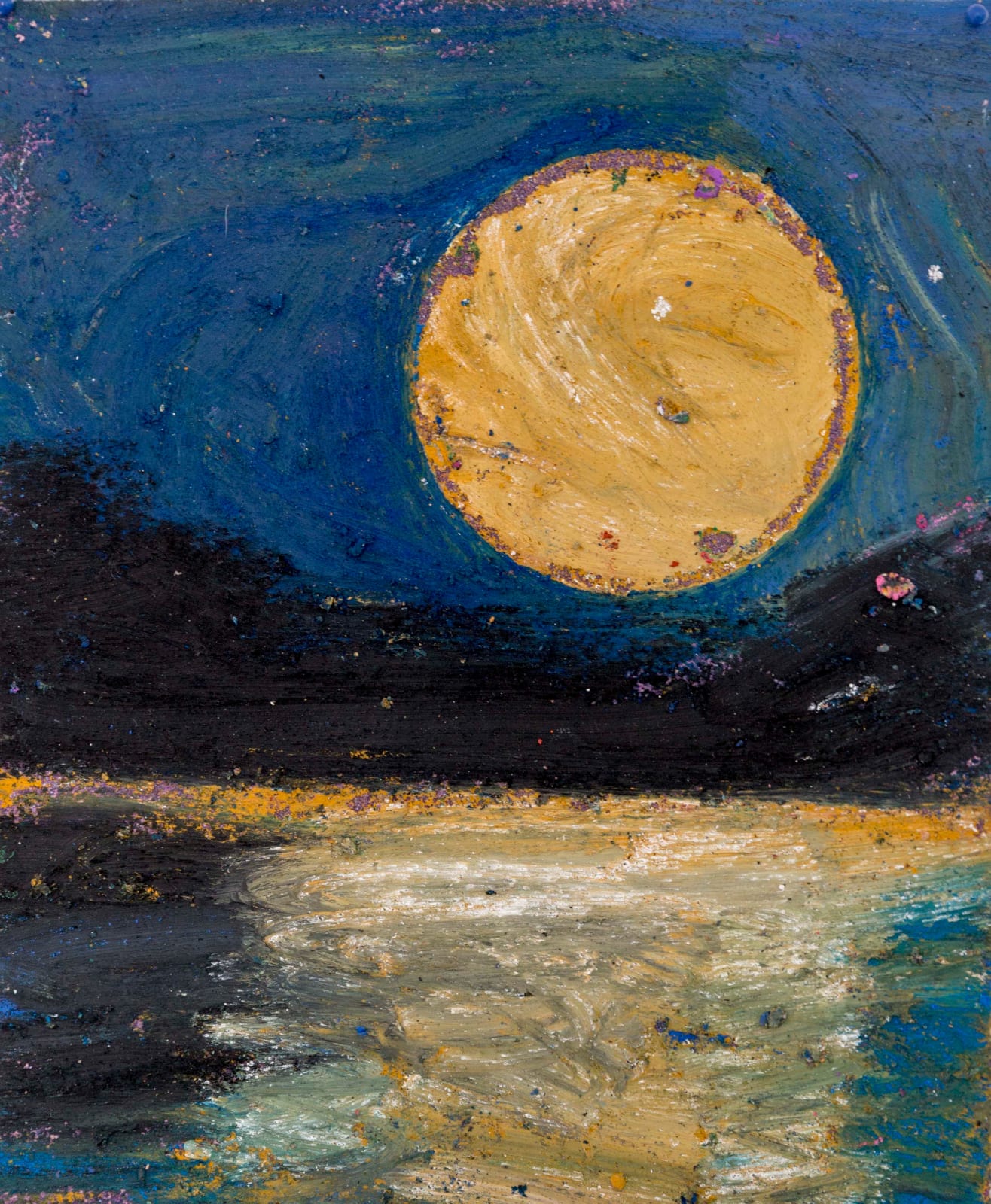 Sam Friedman, Untitled (Moon), 2019